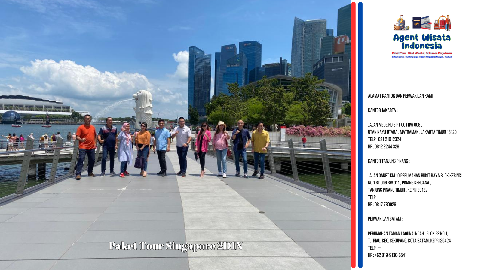 Paket Tour Singapore 2D1N