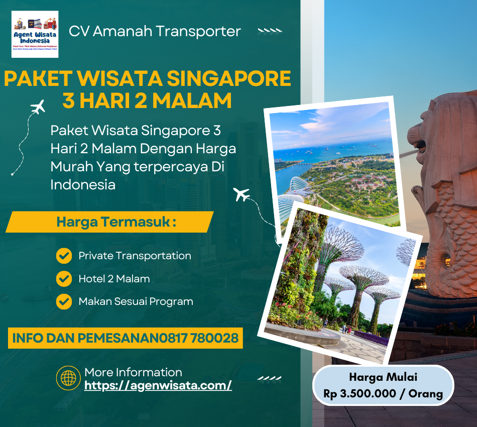 Paket Wisata Singapore 3 Hari 2 Malam
