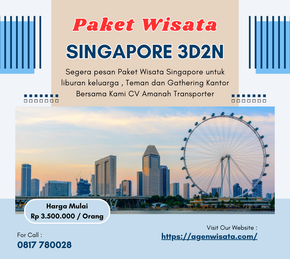Paket Wisata Singapore 3D2N