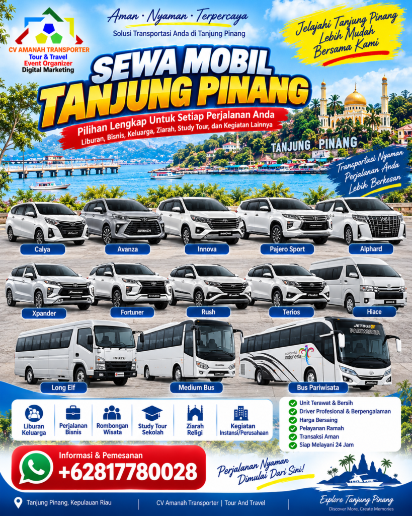 Sewa Mobil Tanjung Pinang - Rental Mobil Tanjungpinang Murah