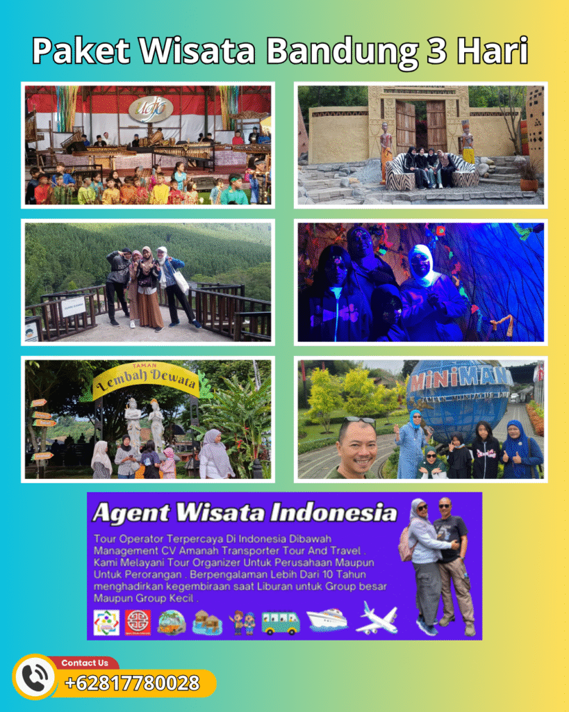 Paket Wisata Bandung 3 Hari 2 Malam