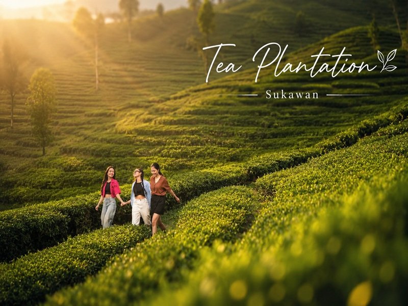 Tea Plantation Sukawana