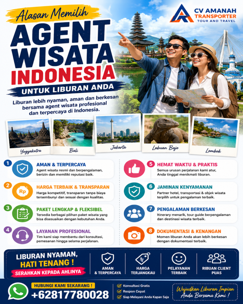 Alasan Memilih Agent Wisata Indonesia