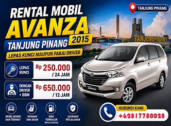 Rental Mobil Avanza 2015 Tanjung Pinang Lepas Kunci Maupun Pakai Driver