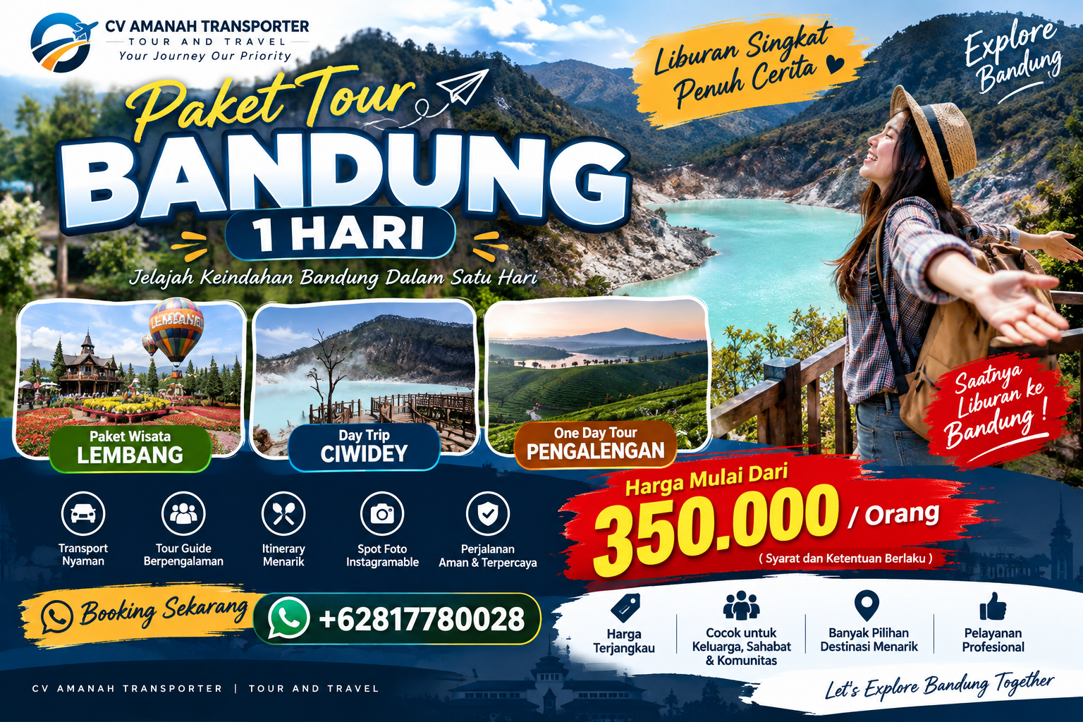 Paket Tour Bandung 1 Hari