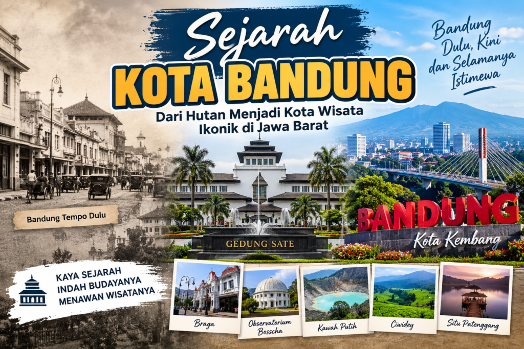 Sejarah Kota Kembang Bandung 